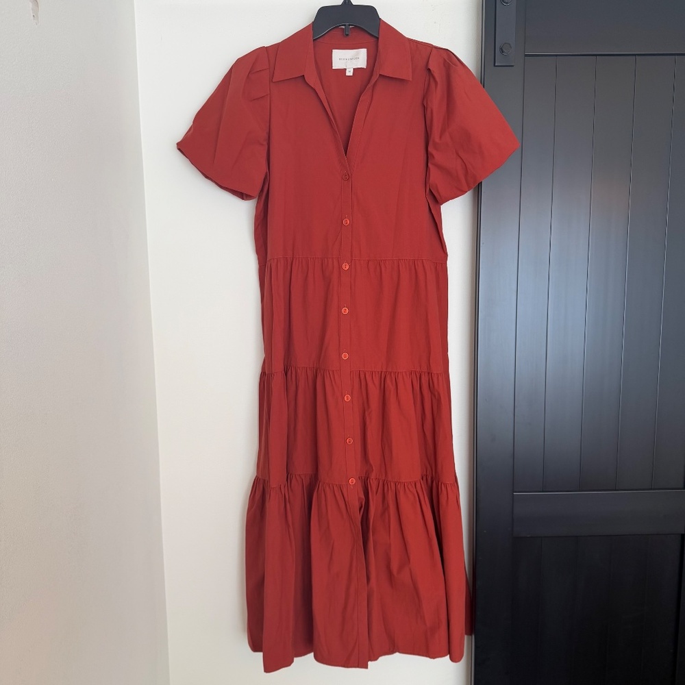 BROCHU WALKER The Havana Dress Tuscany Women’s Medium - Picture 4 of 8